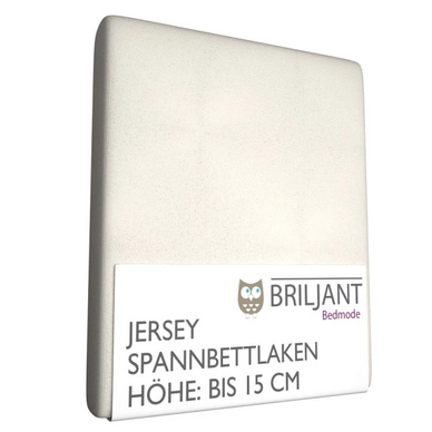 Spannbettlaken Briljant Ecru Baby (Jersey)