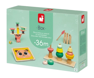 Educatief Speelgoed Janod Box 36 Maanden Ontwikkeling Redeneervaardigheden