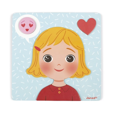 Educatief Speelgoed Janod Spel Magnetische Emoties