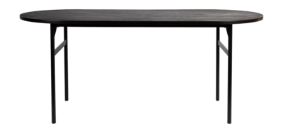 Eettafel White Label Living Marcio Black