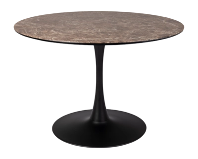 Eettafel White Label Living Maru Brown