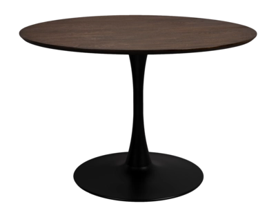 Eettafel White Label Living Raku Brown/Black