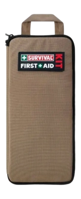 EHBO Set SURVIVAL Slimline First Aid Kit Brown