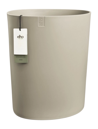 Elho Eden Aquacare High 40 cm - Soft Taupe - Intérieur et Extérieur - L 40 x H 50 x P 39 cm