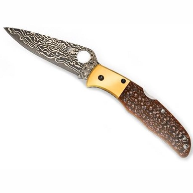 Klappmesser Spyderco Endura 4 Damascus PE