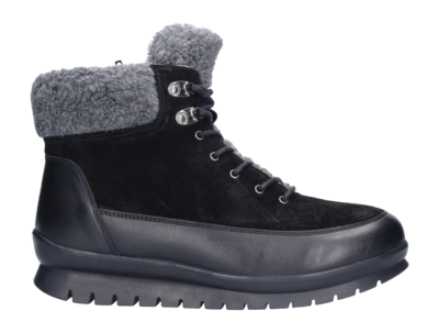 Enkellaars JJ Footwear Fleet Zwart Voetbreedte H