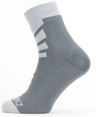 Sok Sealskinz Unisex Waterproof Warm Weather Ankle Length Grey