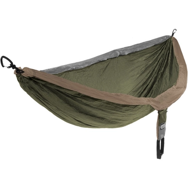 Hangmat Eno DoubleNest Khaki Olive Grey