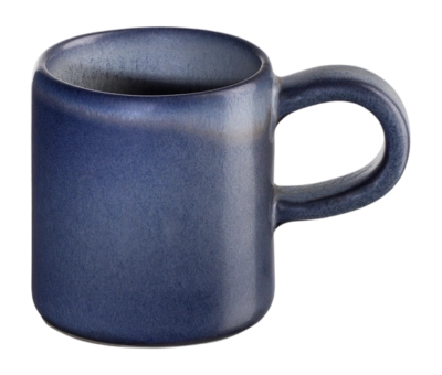 Espressokop ASA Selection Form 'Art Carbon Blue 80 ml