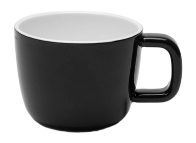 Espressokop Serax Passe-Partout Tableware By Vincent Van D Black White 135 ml