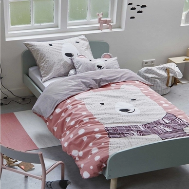 Bettwäsche Covers & Co Schnee Rose Baumwolle