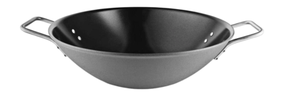 Eva Trio Wokpan Grey Line Slip-Let Ceramic 5L