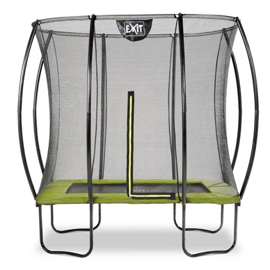 Trampoline Exit Toys Silhouette Rectangular 214 x 153 cm Lime