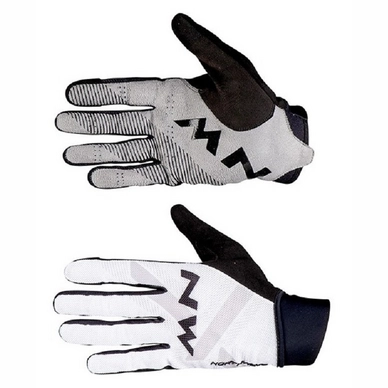 Gants De Cyclisme Northwave Avalanche – Noir/Blanc/Gris – Taille S (Homme)