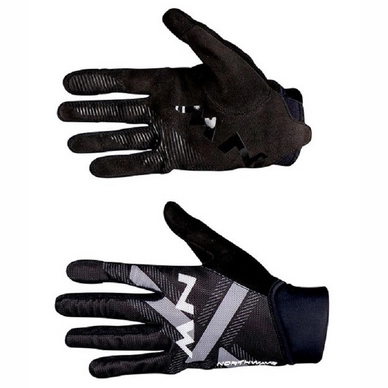 Fietshandschoen Northwave Men Extreme Full Gloves Black White