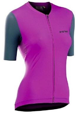Fietsshirt Northwave Women Extreme Jersey SS Cyclam Anthracite
