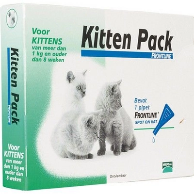 Vlooien En Teken Bestrijding Frontline Voor Kittens 1 Pipet