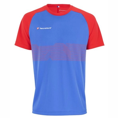 Tennisshirt Tecnifibre F2 Airmesh Blue