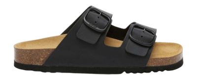 Tongs Scholl Femme Josephine Suede Sa Black