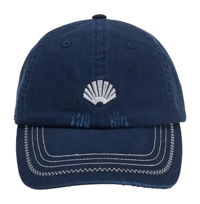 Casquette New Amsterdam Surf Association Distressed Logo Bleu Marin