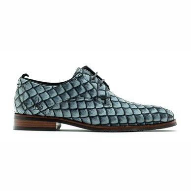 Rehab Men Falco Scale Dark Grey