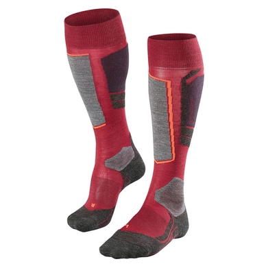 Ski Socks Falke SK 4 Women Red Plum