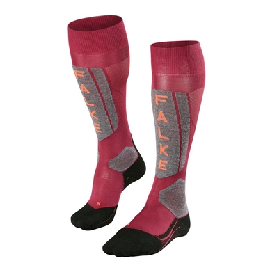 Ski Socks Falke SK 5 Women Red Plum