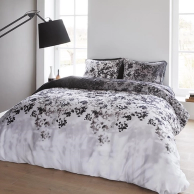 Beddinghouse Ivory Farington Grey Dekbedovertrek Satijn