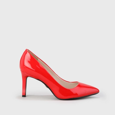 Buffalo Alivia Red Patent PU Leather