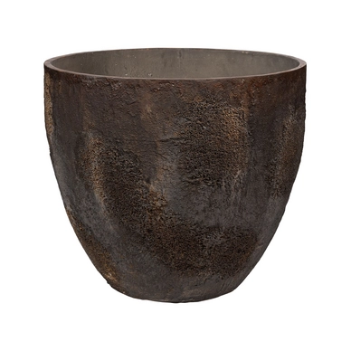 Flower Pot Pottery Pots Oyster Jesslyn XL Imperial Brown 80 x 70 cm