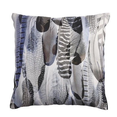 Sierkussen KAAT Amsterdam Feathers Blue (45 x 45 cm)