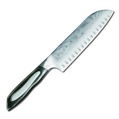 Santokumesser ToJiro Flash mit Kullenschliff (18 cm)