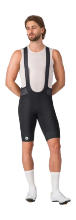 Fietsbroek Castelli Men Endurance 4 Bibshort Black