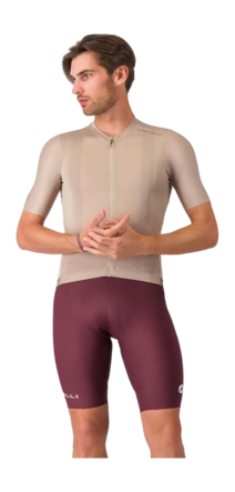 Fietsbroek Castelli Men Espresso 2 Bibshort Deep Bordeaux