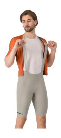 Fietsbroek Castelli Men Espresso 2 Bibshort Silver Moon