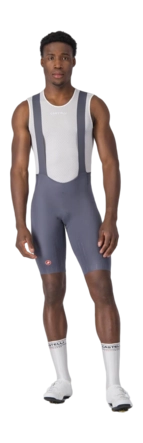 Fietsbroek Castelli Men Free Aero Race S Bibshort Smoky Gray