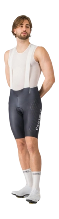 Fietsbroek Castelli Men Free Aero Race S Kit Bibshort Black/White
