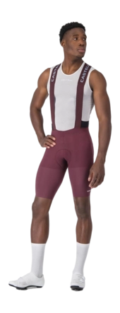 Fietsbroek Castelli Men Premio Evo Bibshort Deep Bordeaux/Winter Sky