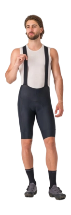 Fietsbroek Castelli Men Unlimited 2 Cargo Bibshort Black