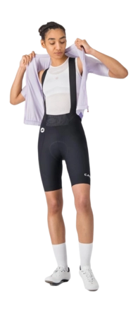 Fietsbroek Castelli Women Espresso 2 DT Bibshort Black