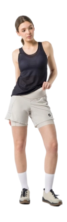 Fietsbroek Castelli Women Movement Travel Short Silver Moon