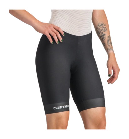 Fietsbroek Castelli Women Tri Short Black