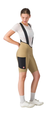 Fietsbroek Castelli Women Unlimited Endurance DT Elmwood/Black