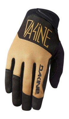 Fietshandschoen Dakine Men Syncline Gel Glove Black / Tan Nauwsluitend