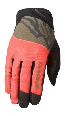 Fietshandschoen Dakine Men Syncline Sun Flare/Dark Olive Glove Nauwsluitende pasvorm