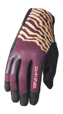 Fietshandschoen Dakine Women Covert Ochre Stripe / Port Glove Nauwsluitend
