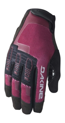 Fietshandschoen Dakine Women Cross-X Port Red Glove Nauwsluitende pasvorm
