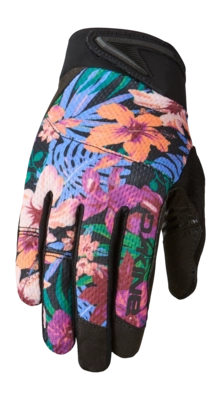 Fietshandschoen Dakine Women Syncline Black Tropidelic Glove Dames-specifieke fit