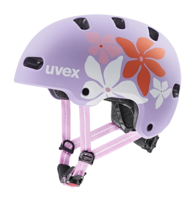 Fietshelm Uvex Kids Kid 4 Style Flower/Lilac Matt