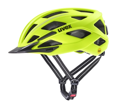 Fietshelm Uvex Unisex City I-Vo 2 Mips Neon Yellow Matt